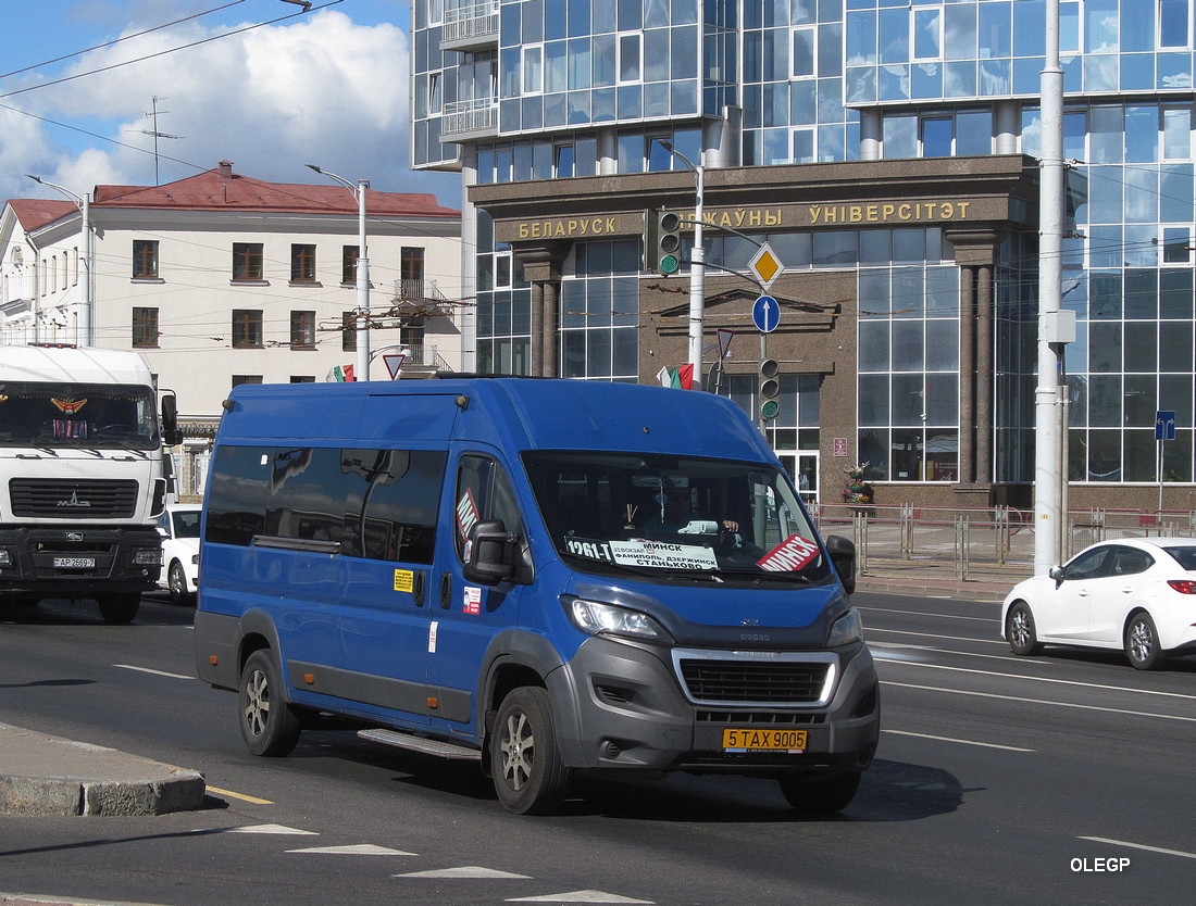 Минская область, Peugeot Boxer № 5 ТАХ 9005 Минская область, Peugeot Boxer № 5 ТАХ 9005