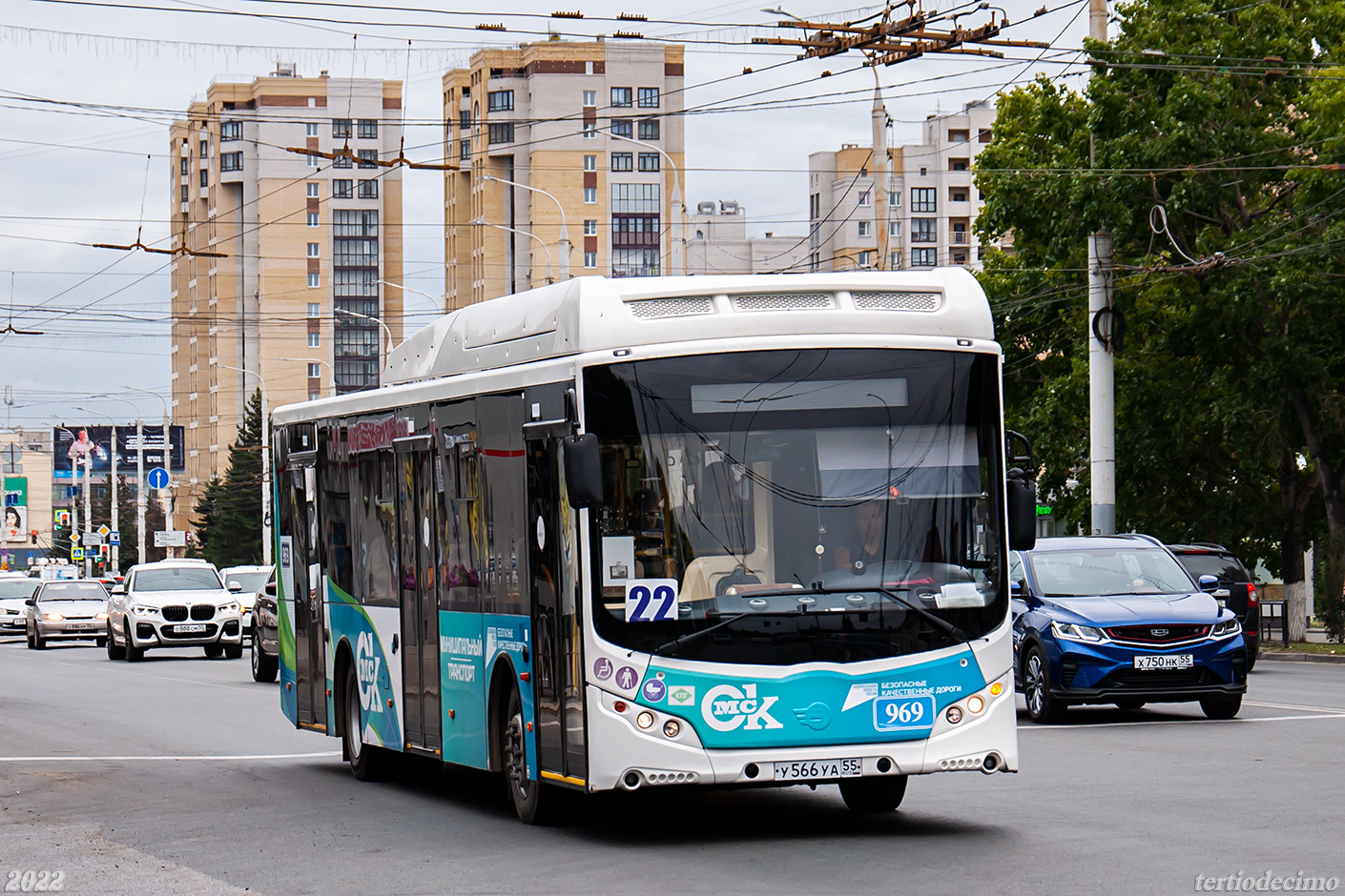 Омская область, Volgabus-5270.G2 (CNG) № 969