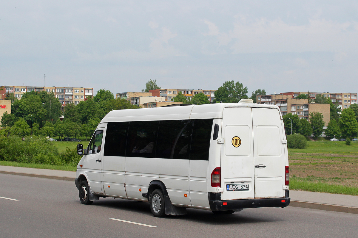 Литва, Mercedes-Benz Sprinter W904 413CDI № LEG 674