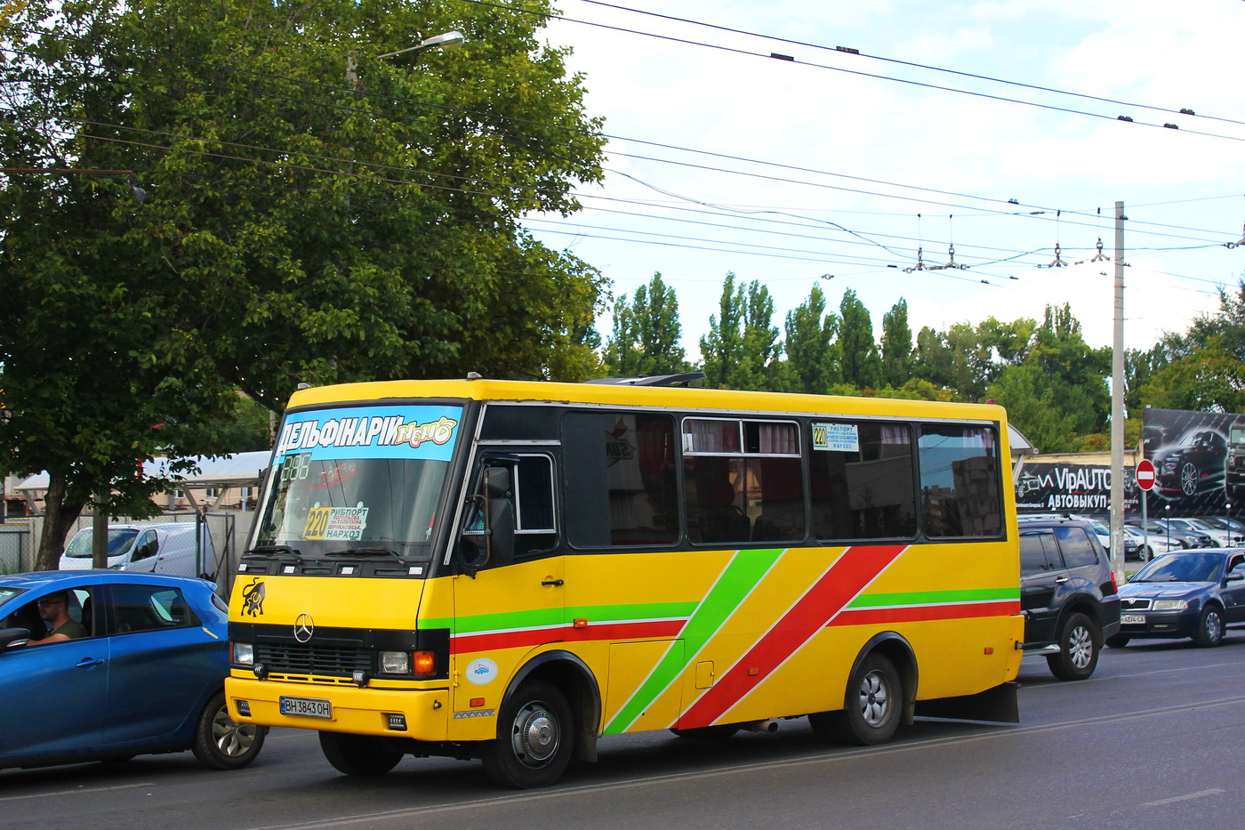 Одесская область, БАЗ-А079.04 "Эталон" № BH 3843 OH