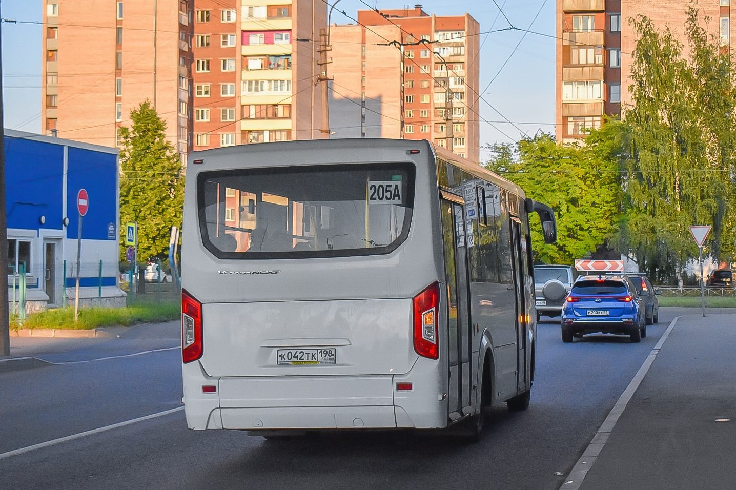 Санкт-Петербург, ПАЗ-320435-04 "Vector Next" № К 042 ТК 198