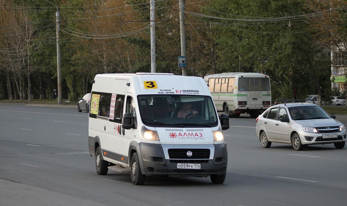 Челябинская область, Нижегородец-FST613 (FIAT Ducato) № О 059 РК 174