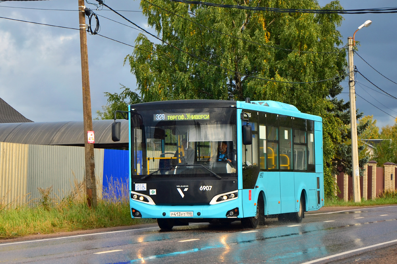 Санкт-Петербург, Volgabus-4298.G4 (LNG) № 6907