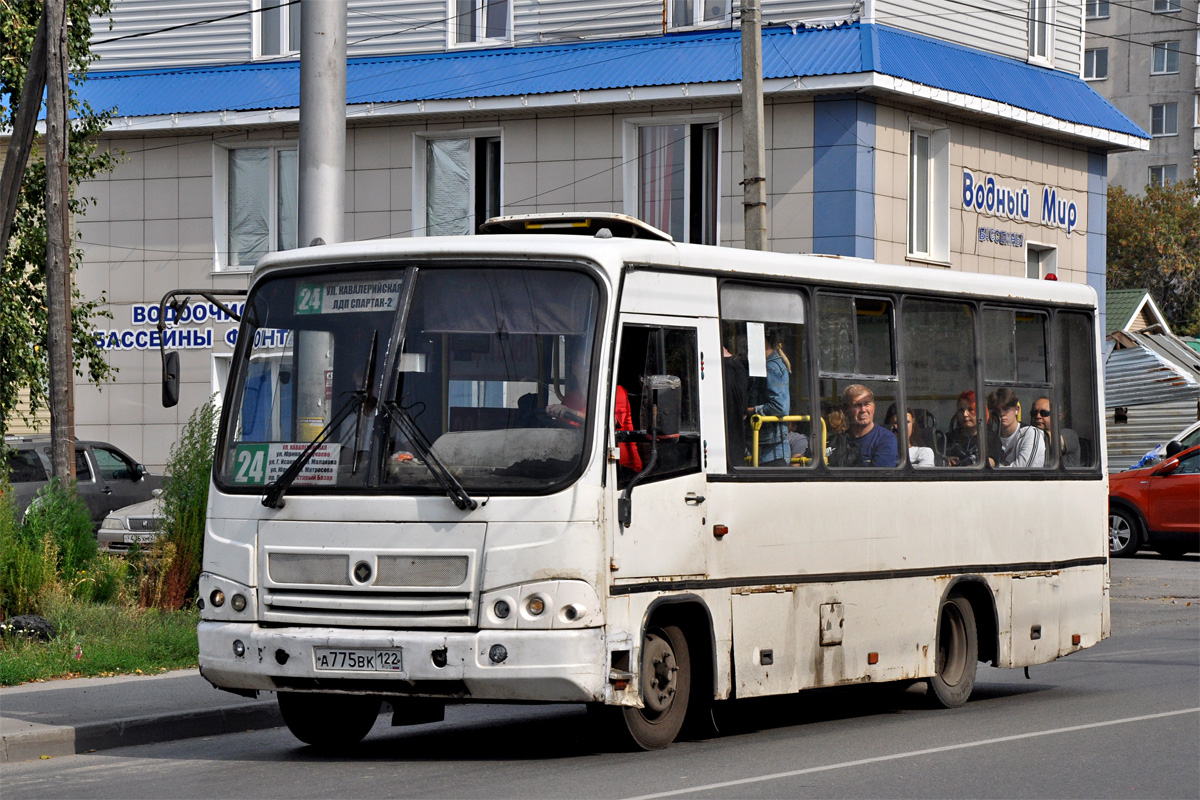 Алтайский край, ПАЗ-320402-03 № А 775 ВК 122