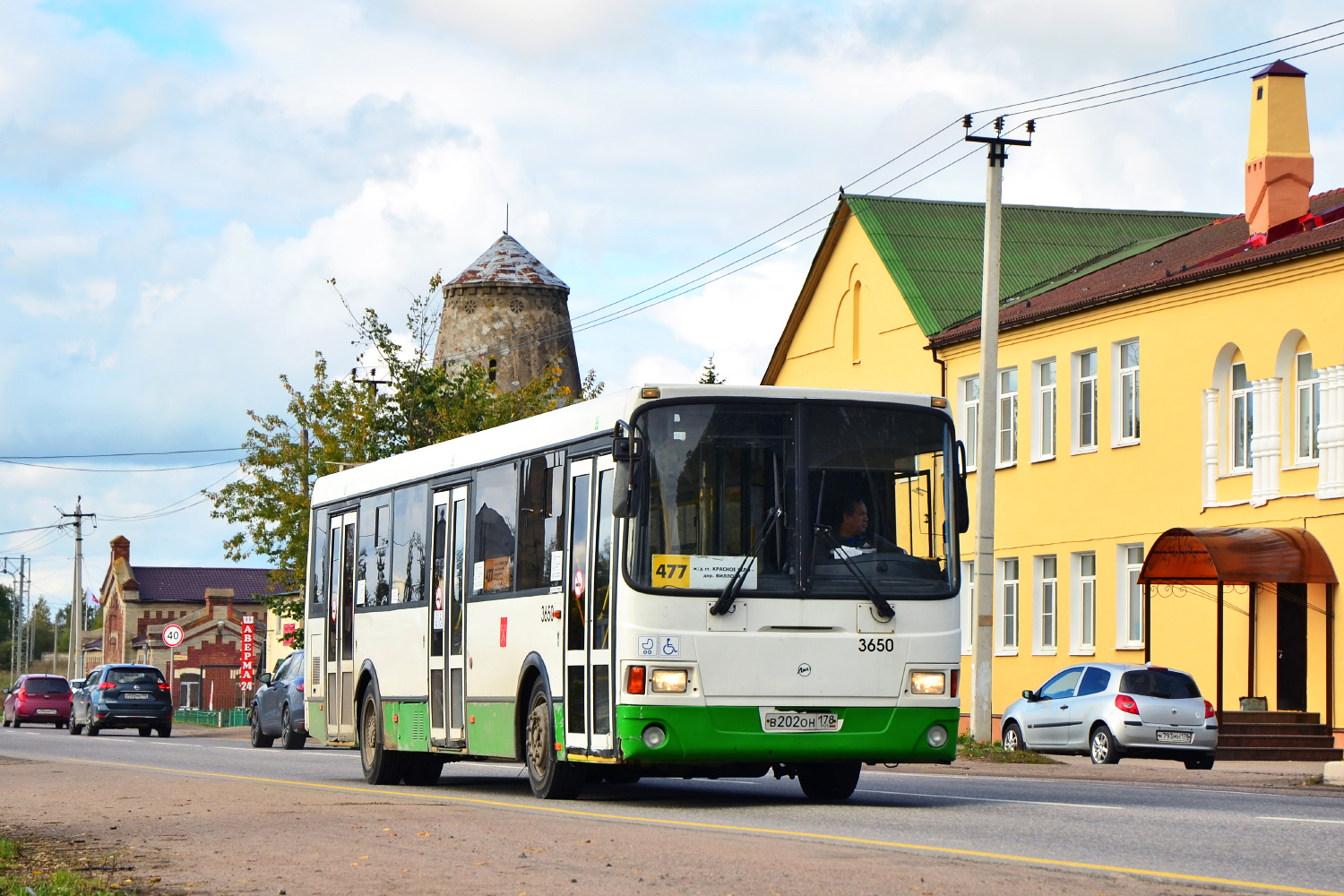 Санкт-Петербург, ЛиАЗ-5293.60 № 3650