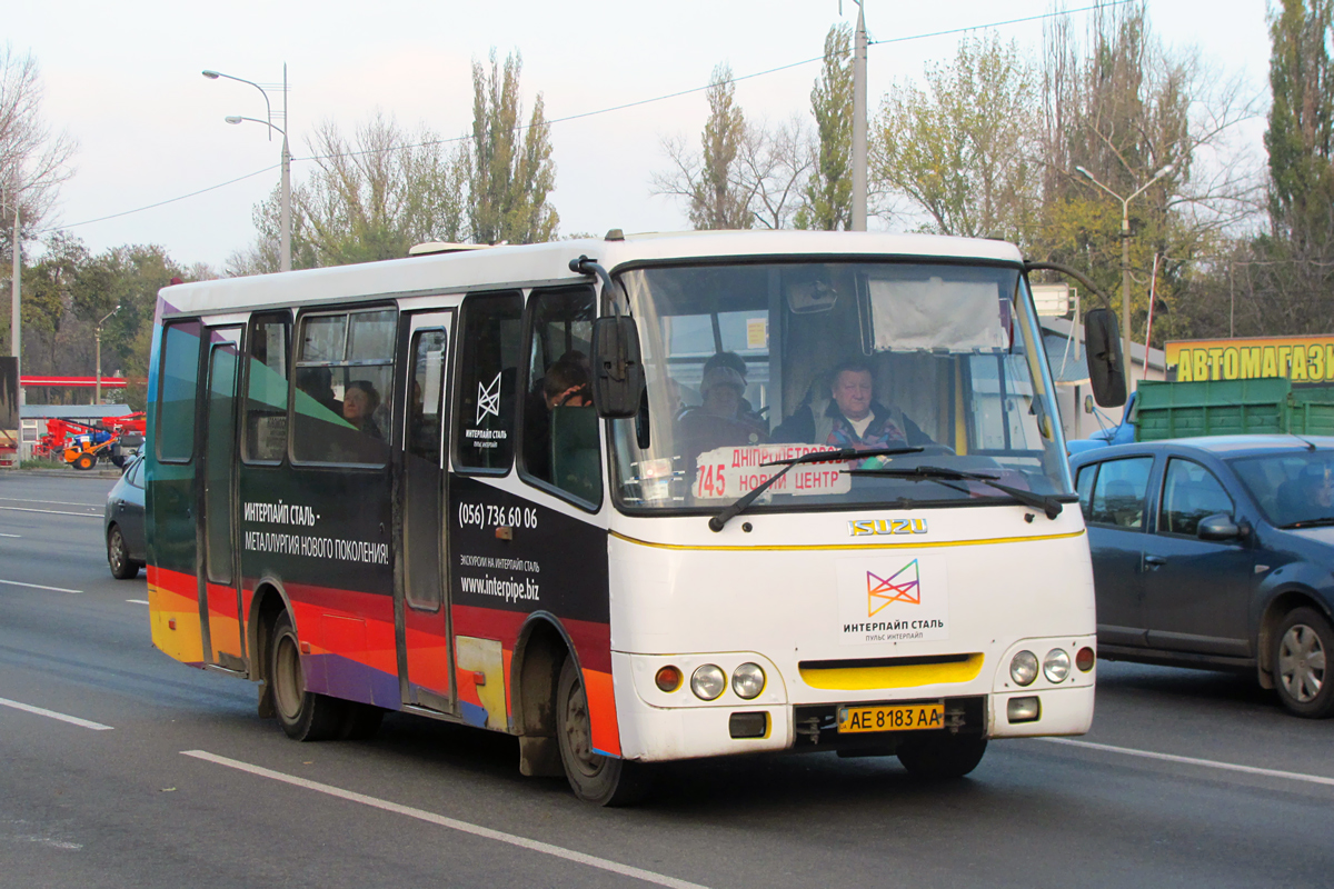 Днепропетровская область, Богдан А09202 № AE 8183 AA