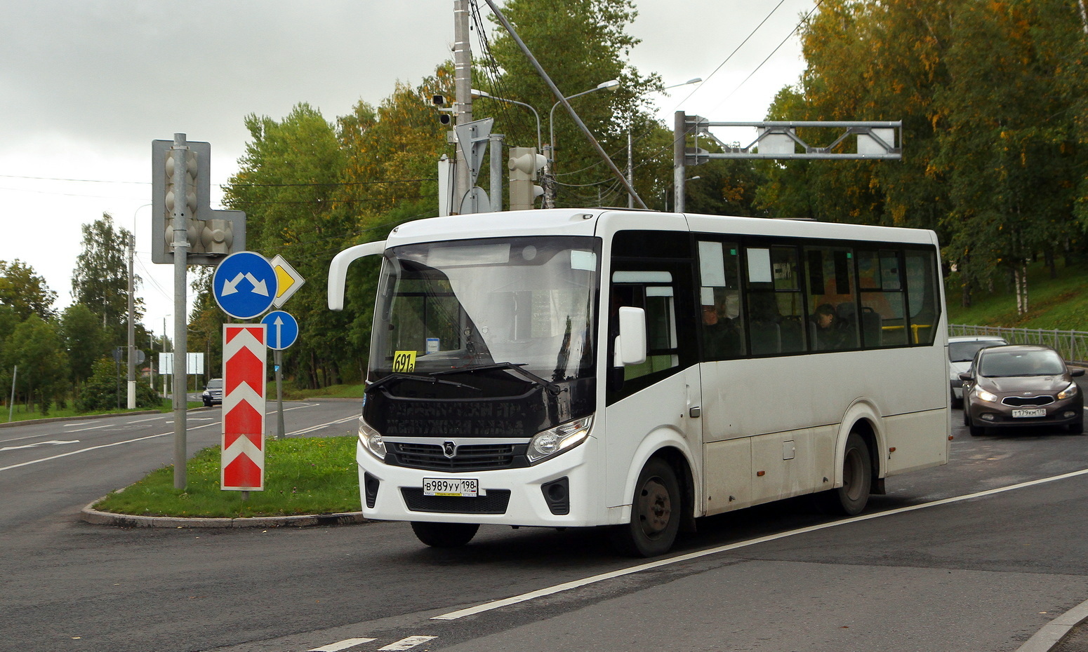 Санкт-Петербург, ПАЗ-320435-04 "Vector Next" № В 989 УУ 198