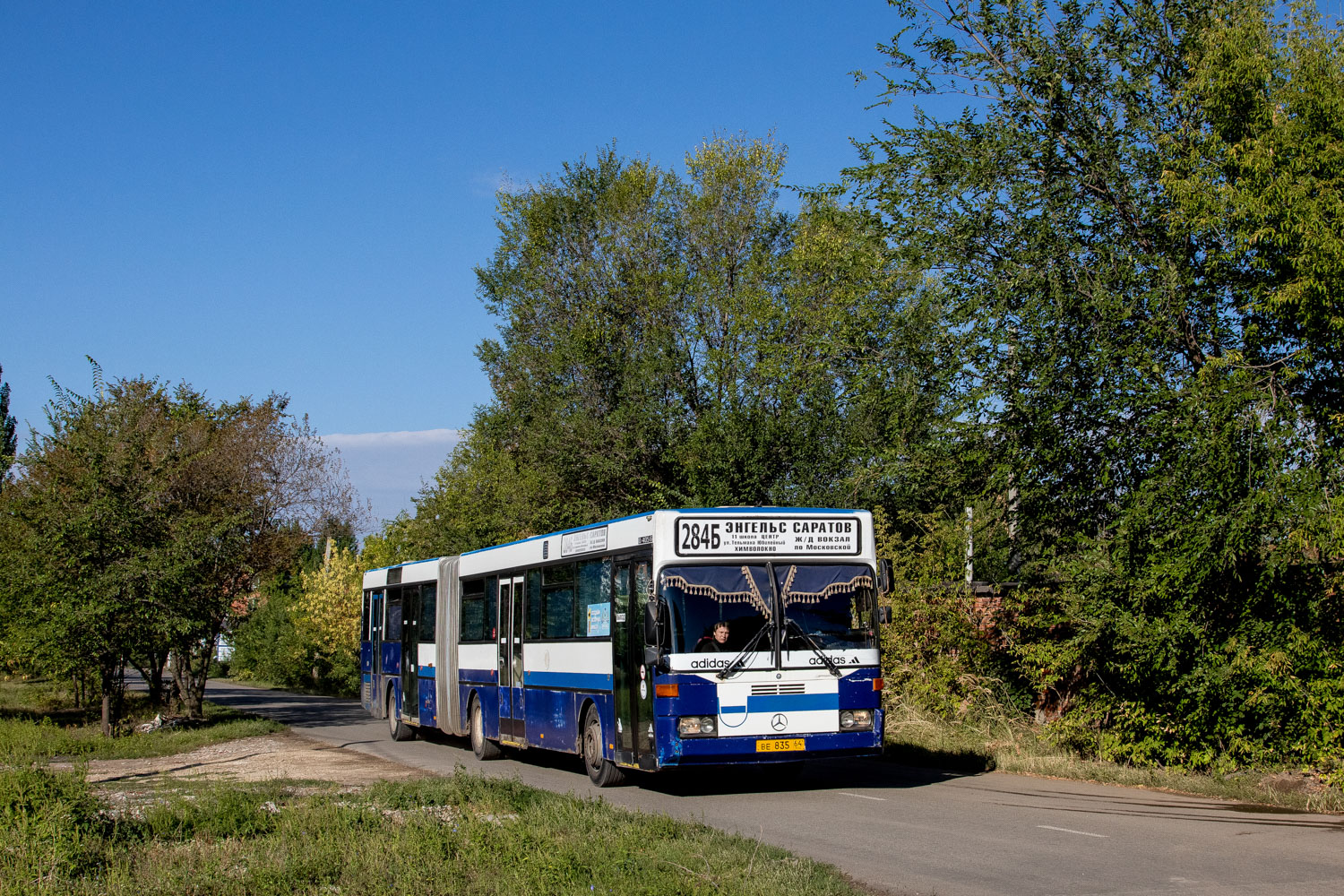 Саратовская область, Mercedes-Benz O405G № ВЕ 835 64