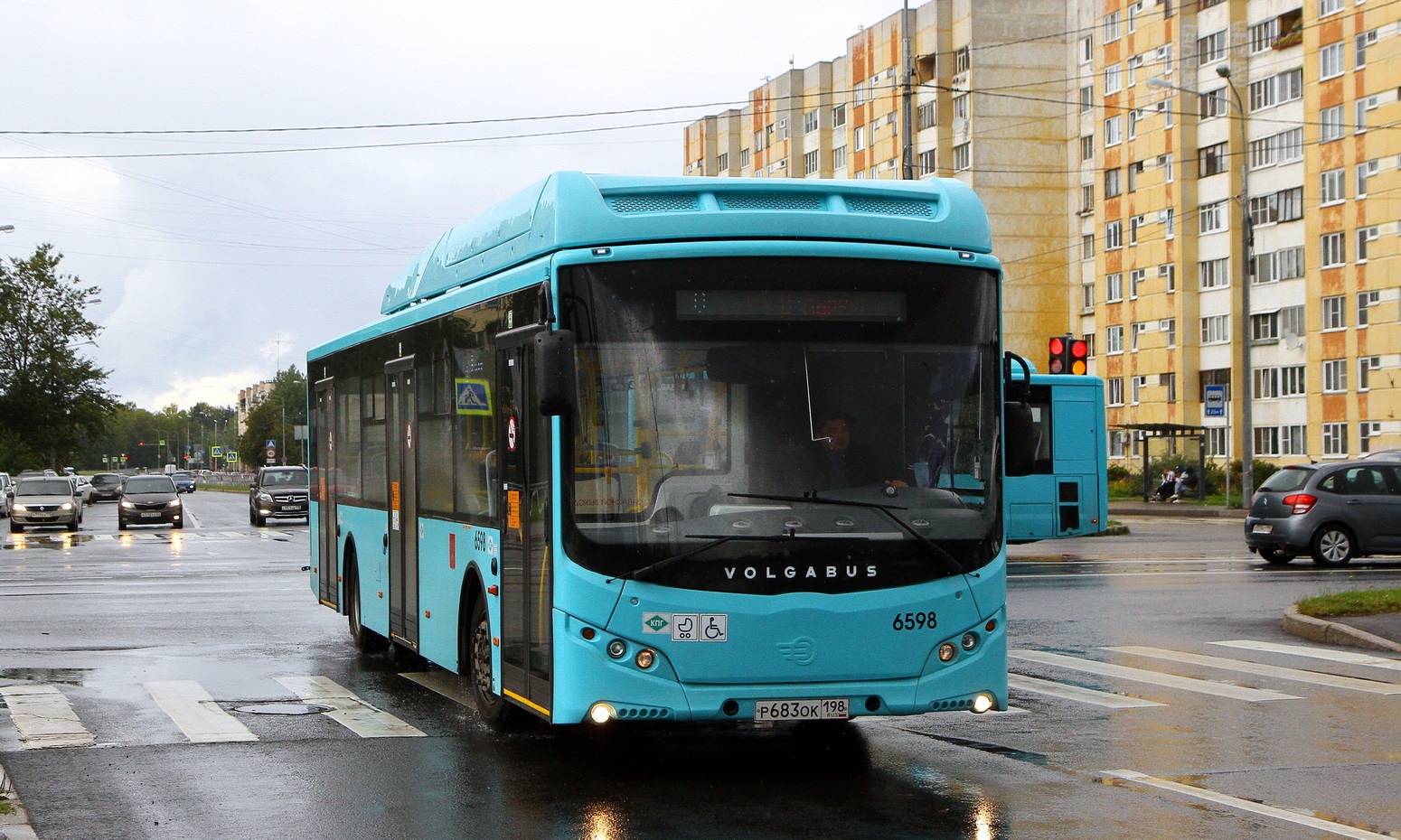 Санкт-Петербург, Volgabus-5270.G4 (CNG) № 6598