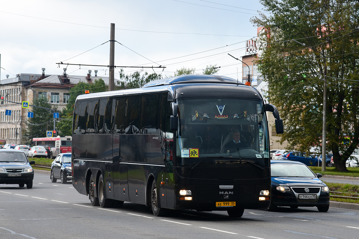 Вологодская область, MAN R08 Lion's Coach L RHC444 L № 5200