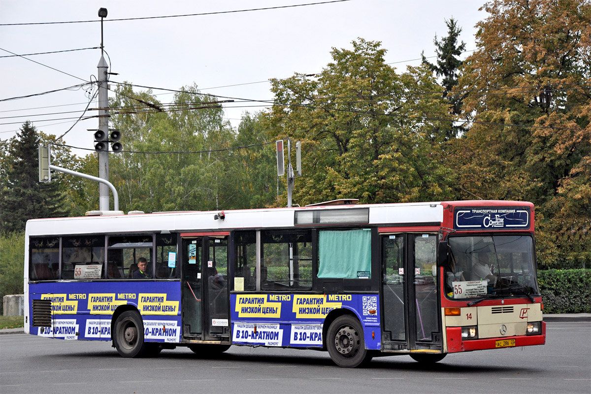 Алтайский край, Mercedes-Benz O405N2 № АС 286 22