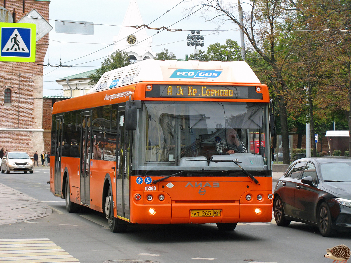 Obwód niżnonowogrodzki, LiAZ-5292.67 (CNG) Nr 15363