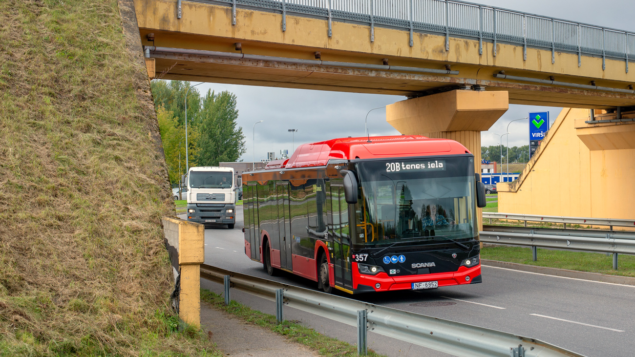 Λετονία, Scania Citywide LF II 12.1 # 357