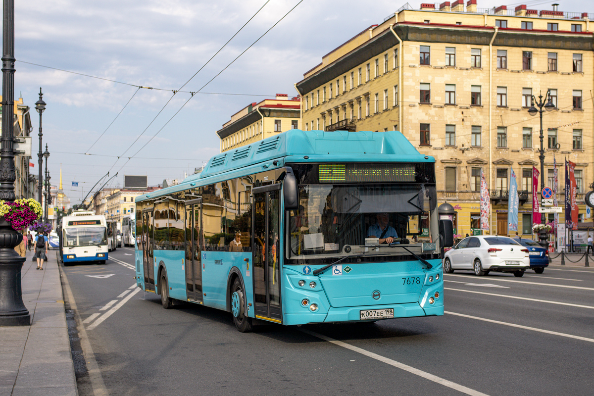 Санкт-Петербург, ЛиАЗ-5292.67 (CNG) № 7678