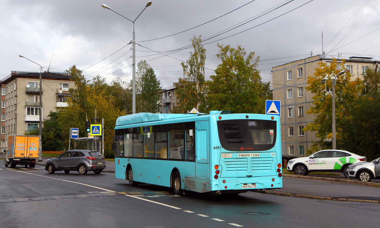 Санкт-Петербург, Volgabus-5270.G4 (CNG) № 6597