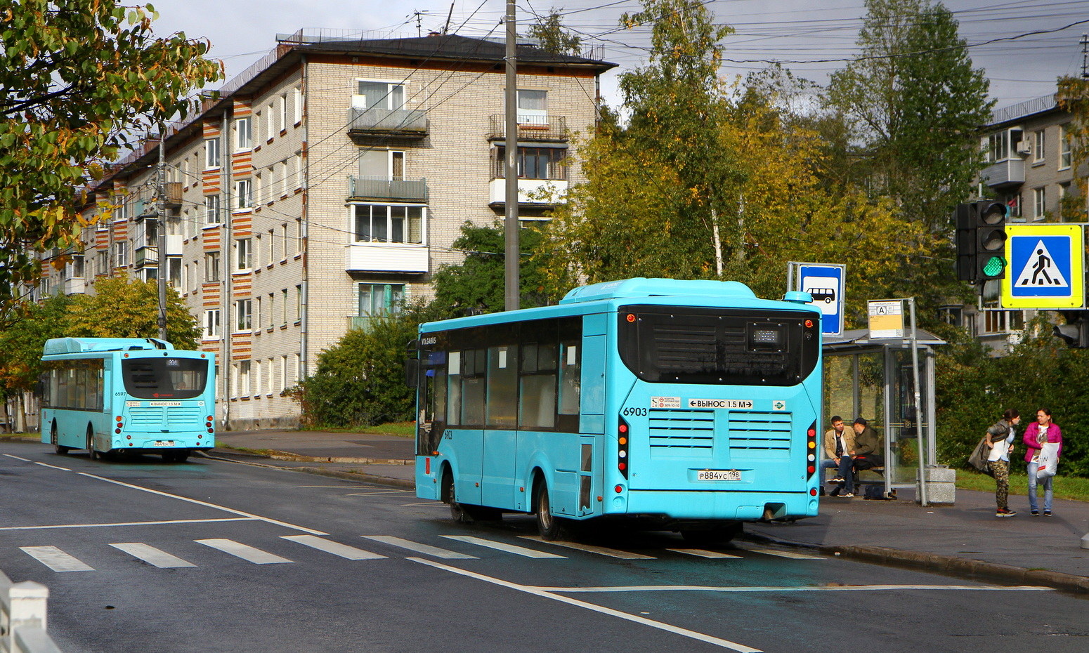 Saint Petersburg, Volgabus-4298.G4 (LNG) # 6903