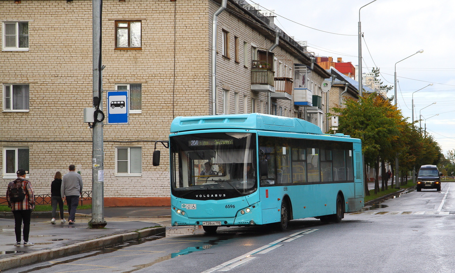 Санкт-Петербург, Volgabus-5270.G4 (CNG) № 6596