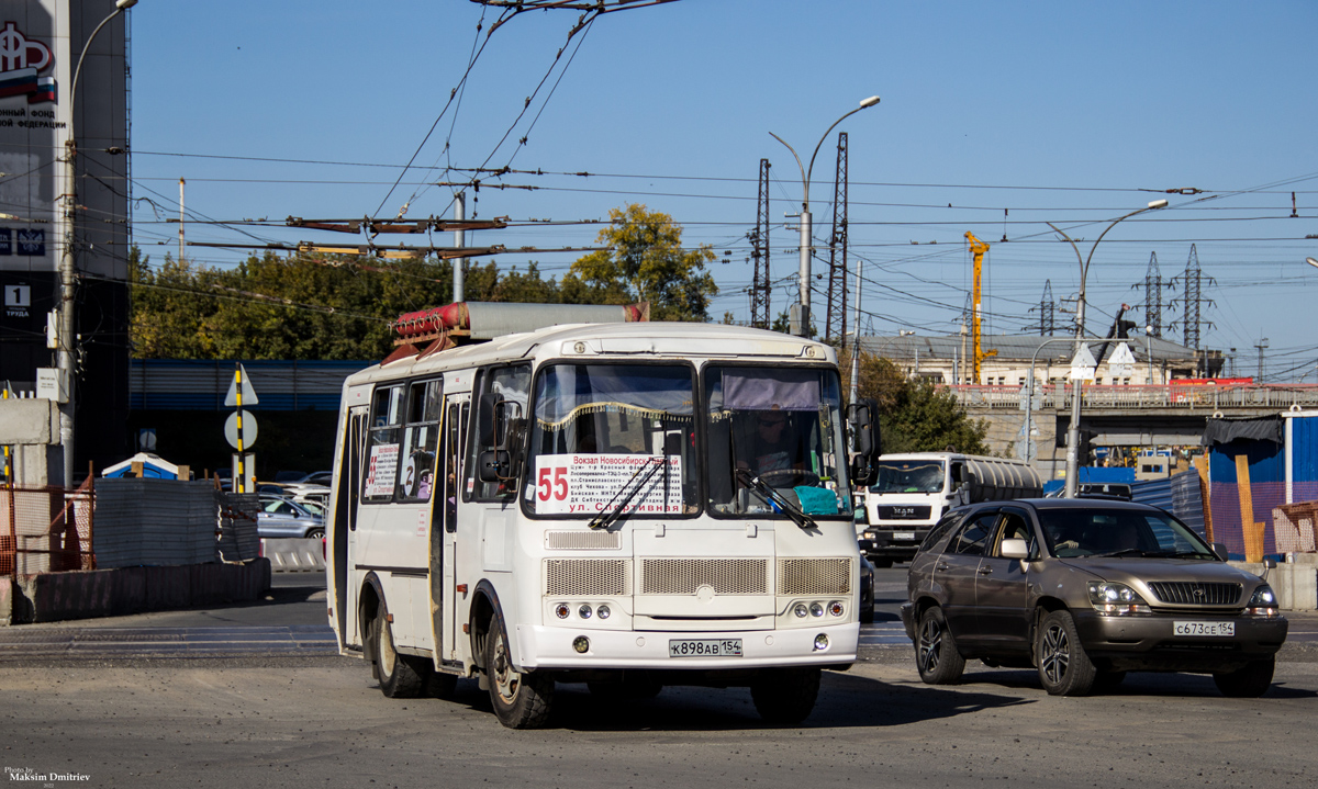 Новосибирская область, ПАЗ-32054 № К 898 АВ 154