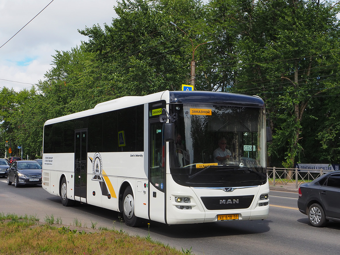 Санкт-Петербург, MAN R60 Lion's Intercity ÜL290 № АЕ 618 53