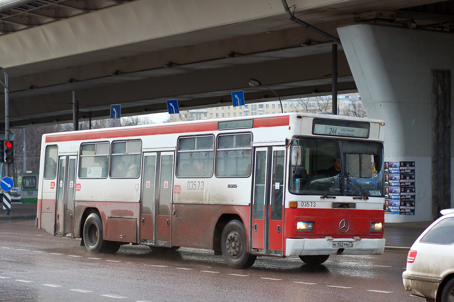 Москва, Mercedes-Benz O325 № 03573