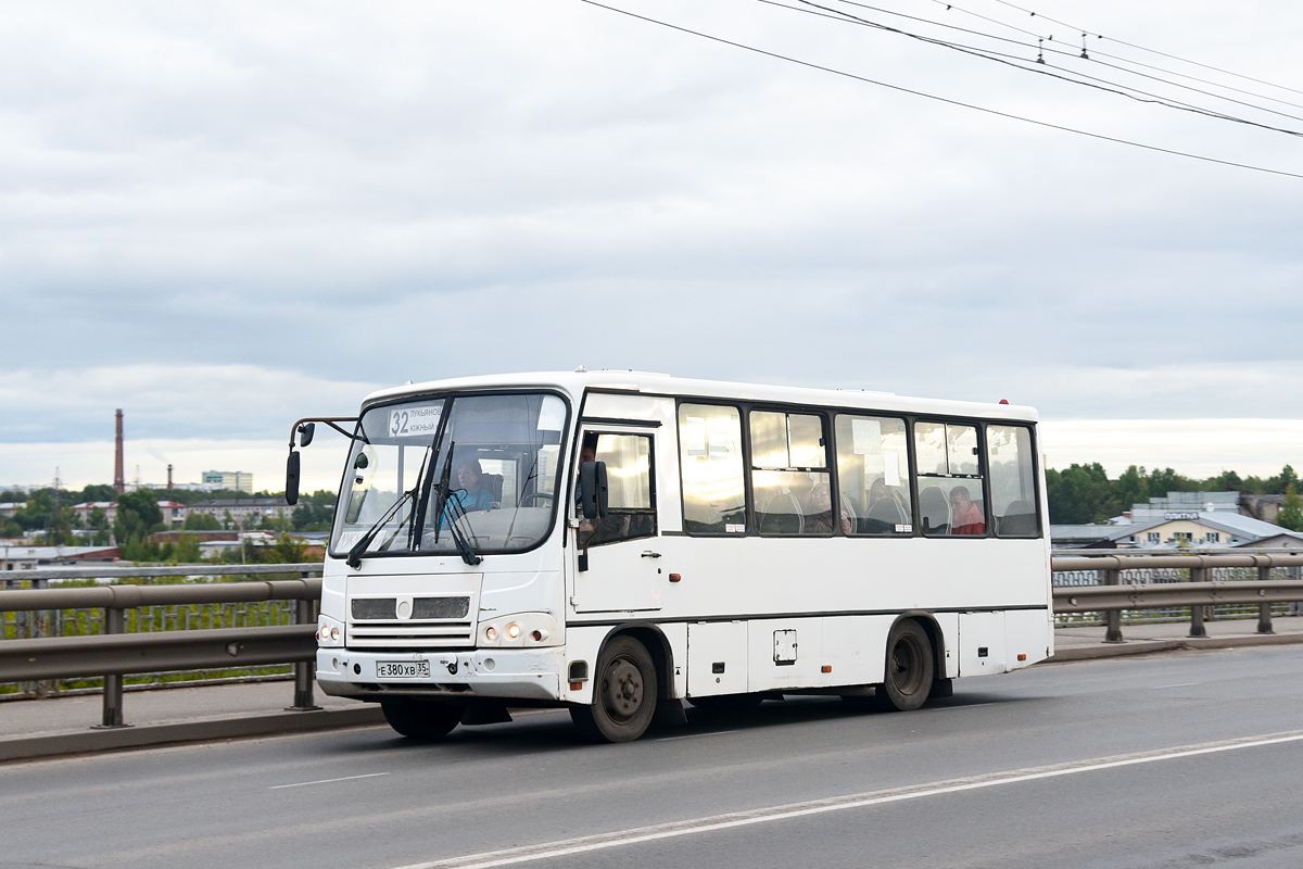 Вологодская область, ПАЗ-320402-05 № Е 380 ХВ 35