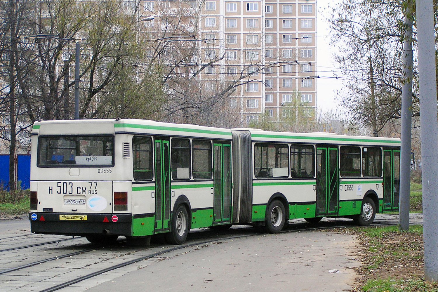 Москва, Ikarus 435.17 № 03555