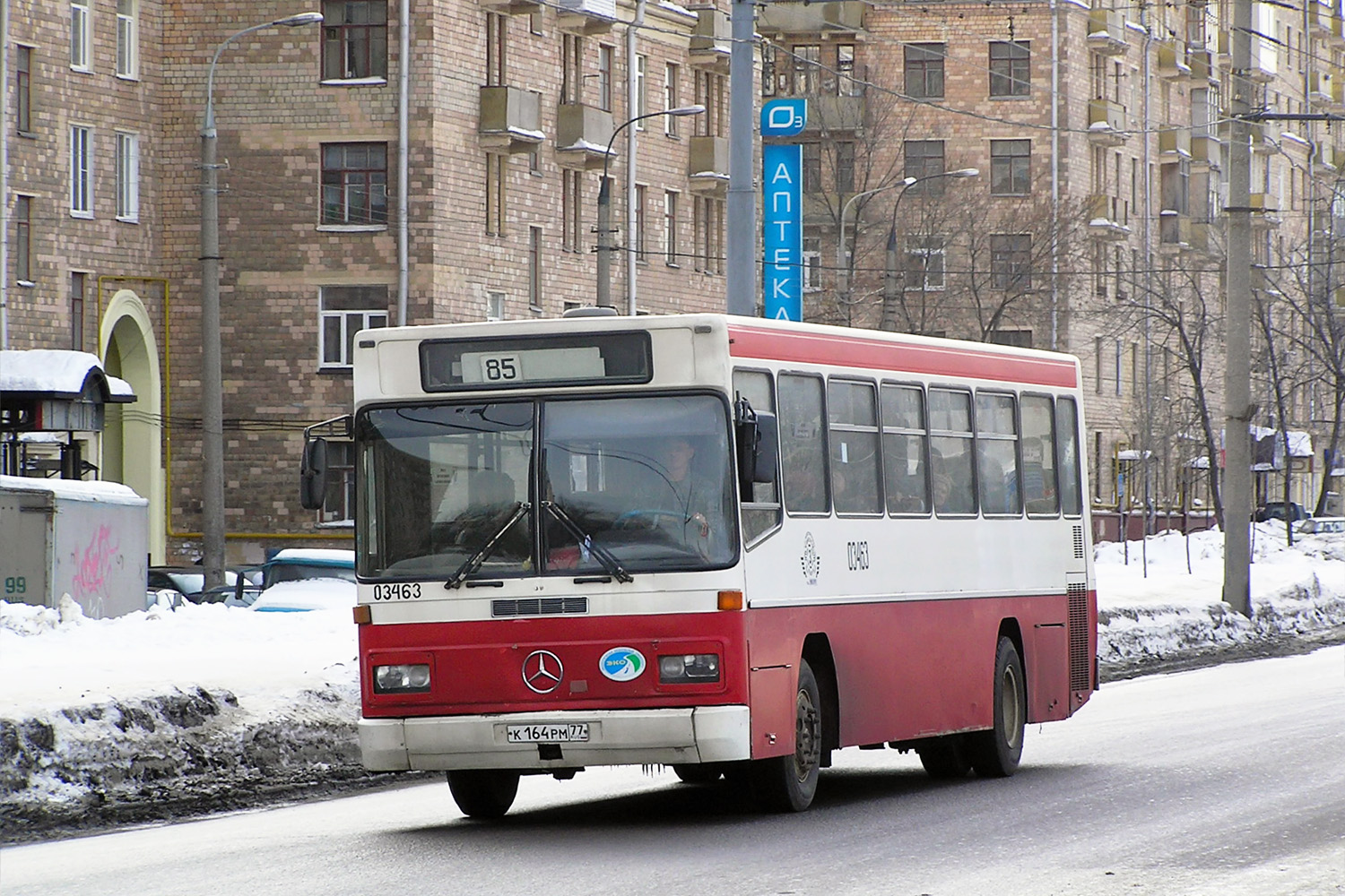 Москва, Mercedes-Benz O325 № 03463