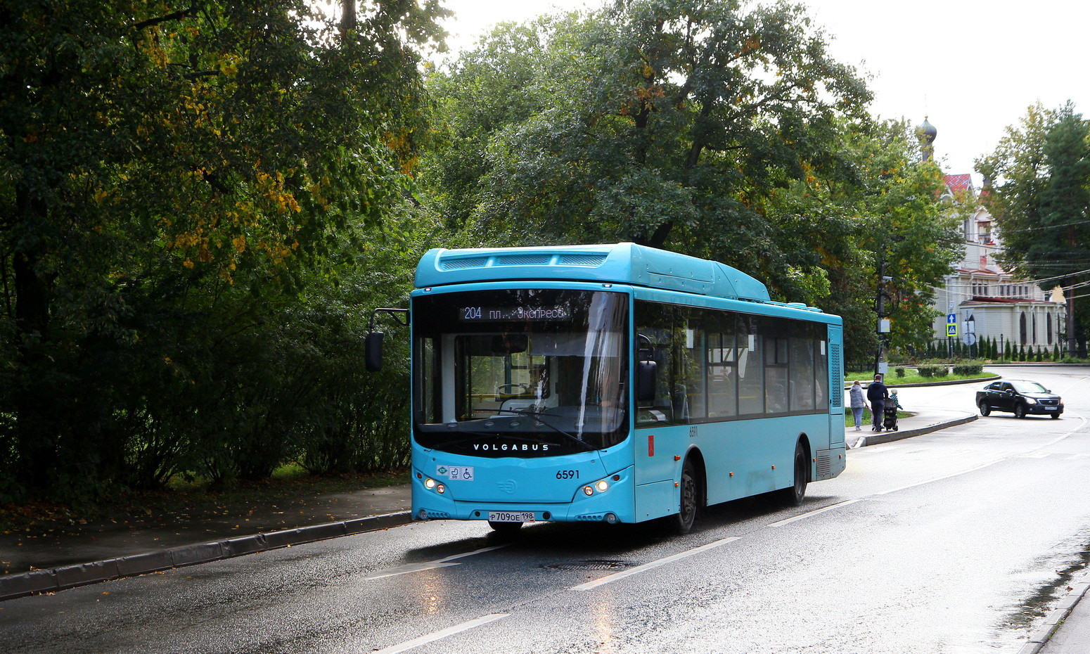 Санкт-Петербург, Volgabus-5270.G4 (CNG) № 6591