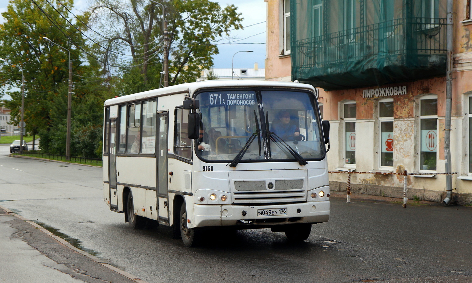 Санкт-Петербург, ПАЗ-320402-05 № 9168