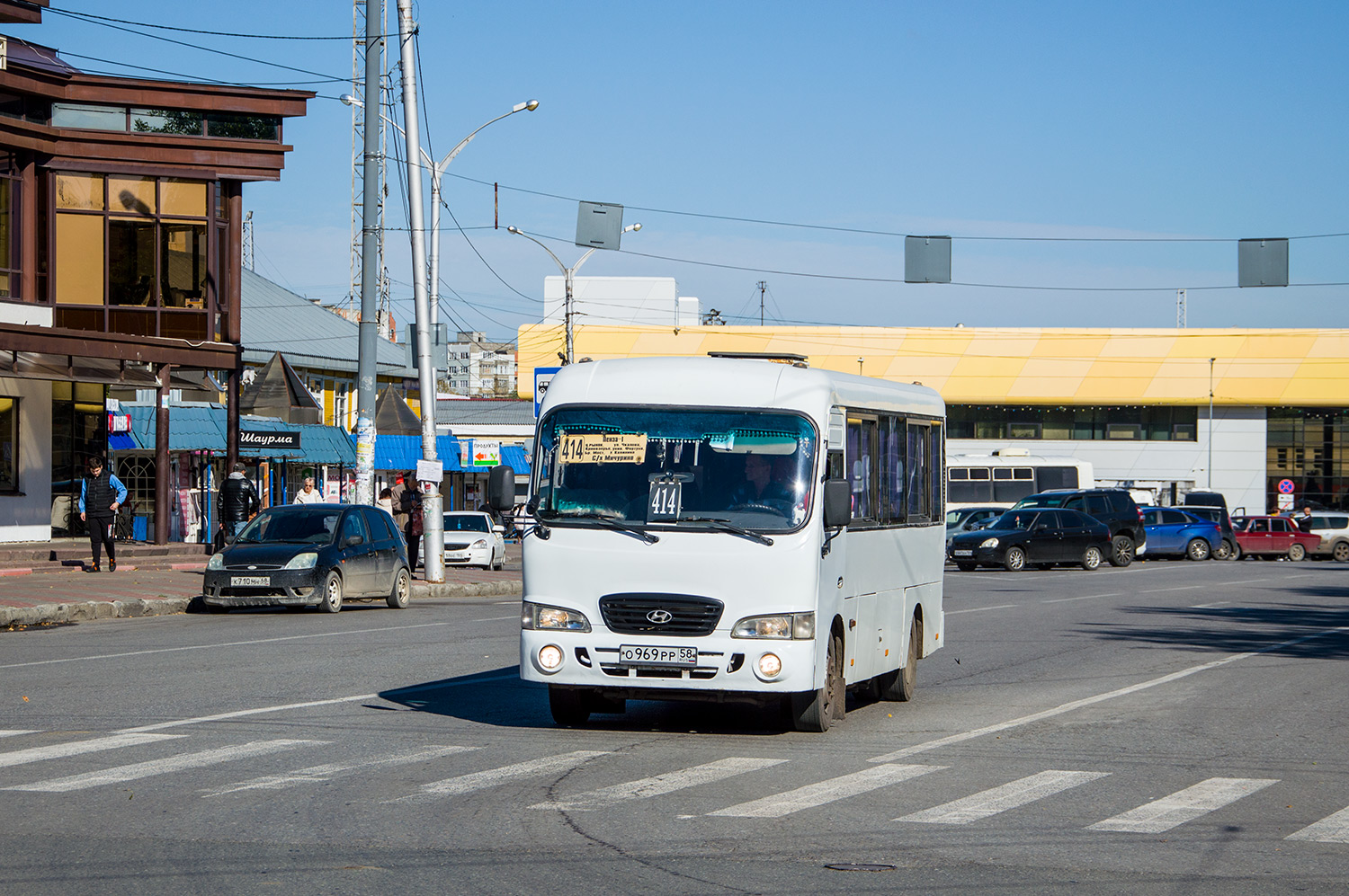 Пензенская область, Hyundai County (группа ТагАЗ) № О 969 РР 58