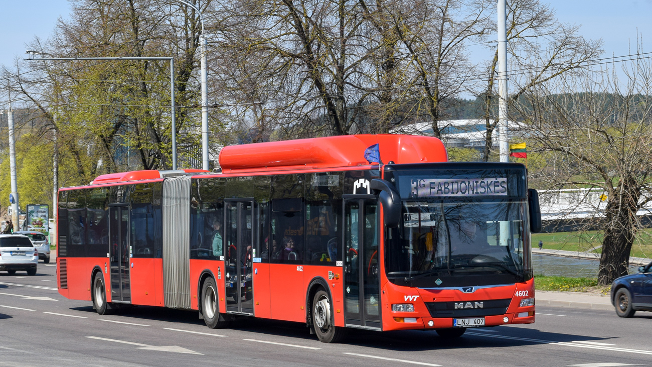 Литва, MAN A23 Lion's City G NG313 CNG № 4602