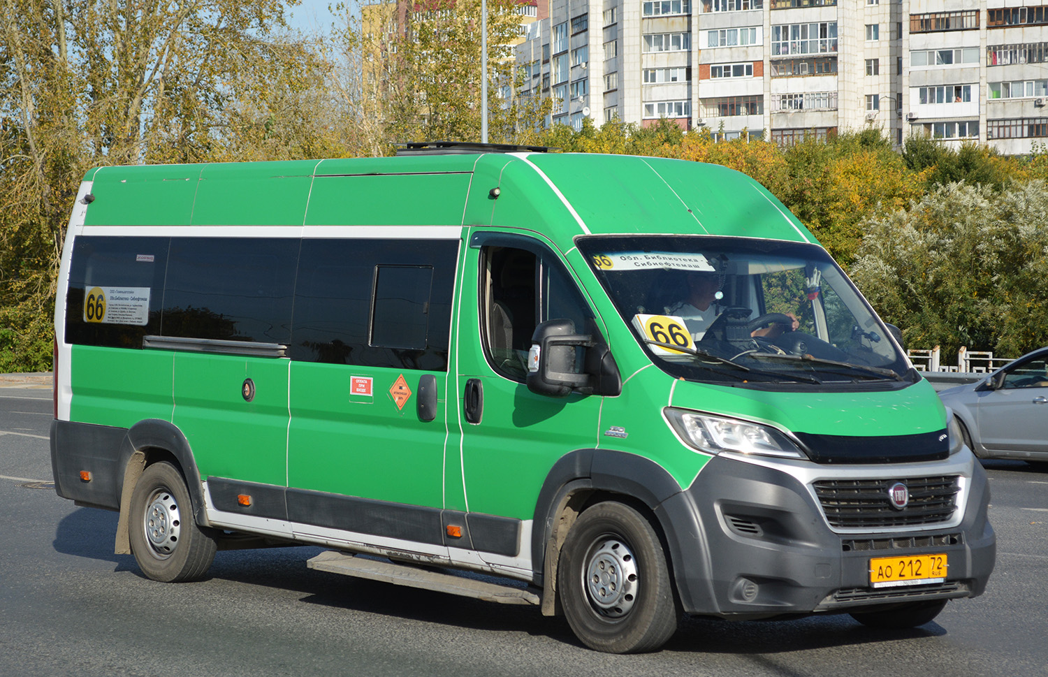 Тюменская область, Нижегородец-FST613 (FIAT Ducato) № АО 212 72