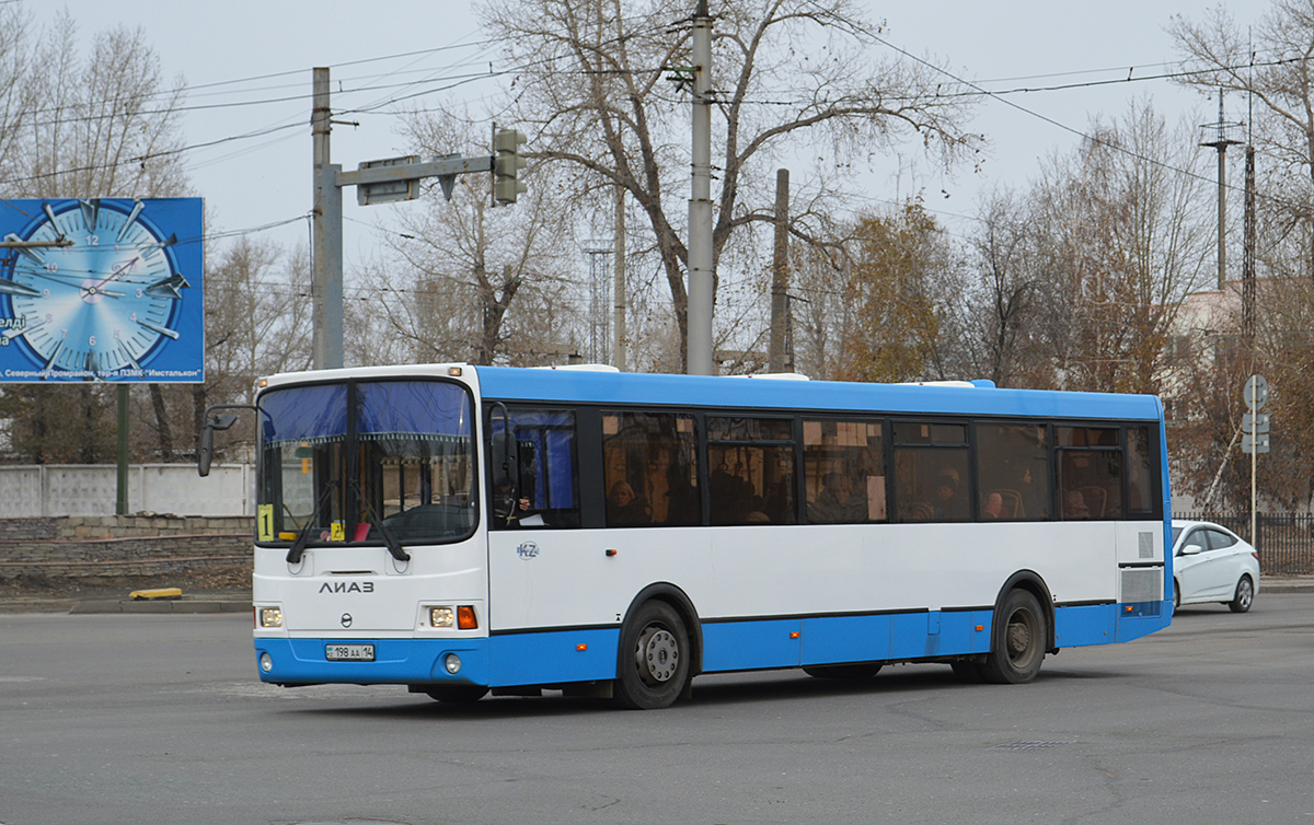 Павлодарская область, ЛиАЗ-5293.60 № 198 AA 14