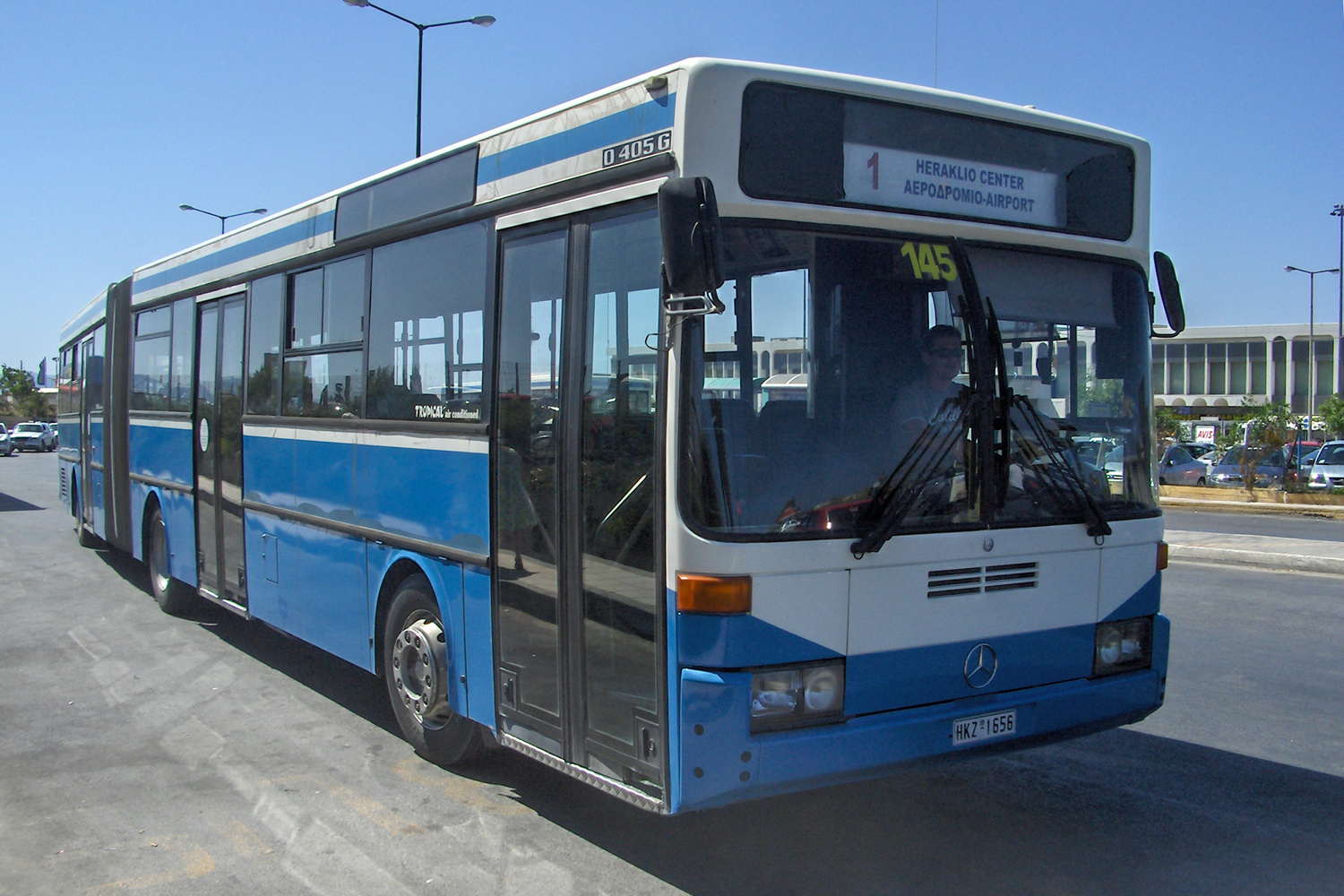 Řecko, Mercedes-Benz O405G č. 145