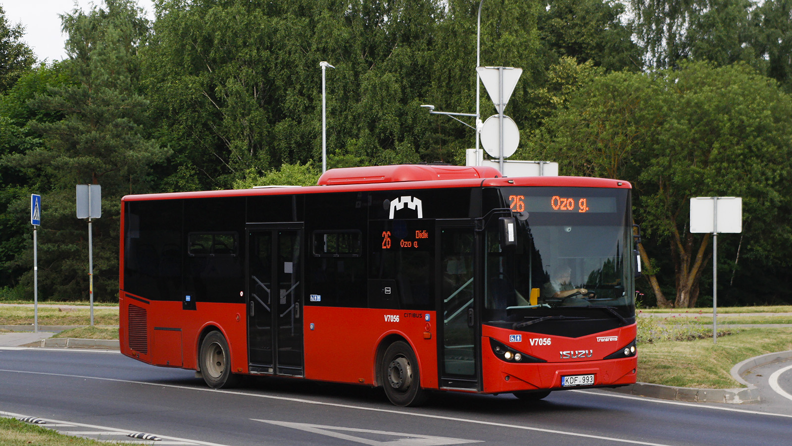 Литва, Anadolu Isuzu Citibus (Yeni) № V7056