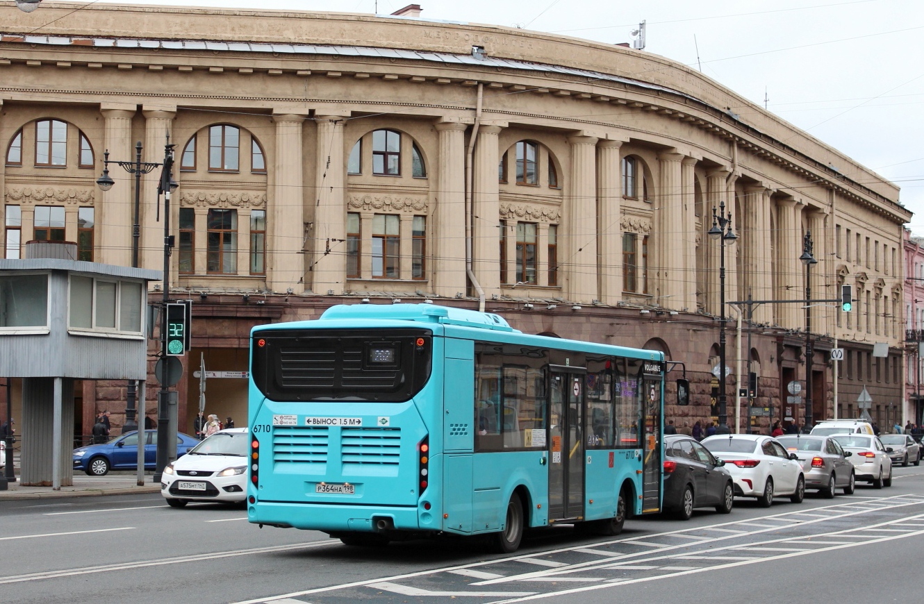 Санкт-Петербург, Volgabus-4298.G4 (LNG) № 6710