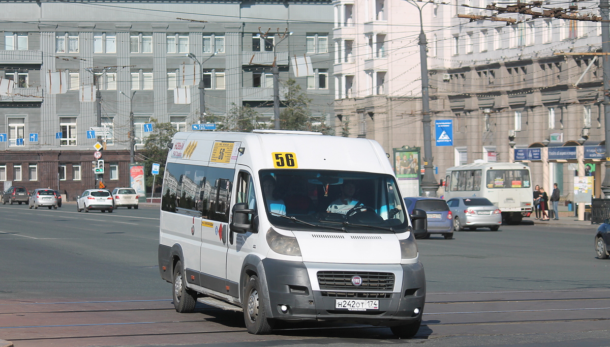 Челябинская область, Нижегородец-FST613 (FIAT Ducato) № Н 242 ОТ 174