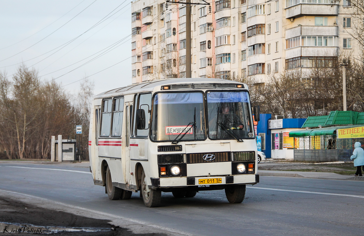 Новосибирская область, ПАЗ-32051-110 № МТ 011 54