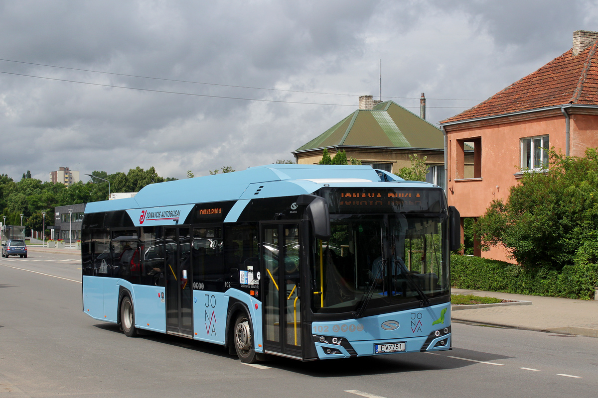 Lietuva, Solaris Urbino IV 12 electric Nr. 102