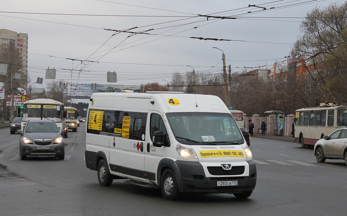 Челябинская область, Нижегородец-2227SK (Peugeot Boxer) № Т 283 СВ 174