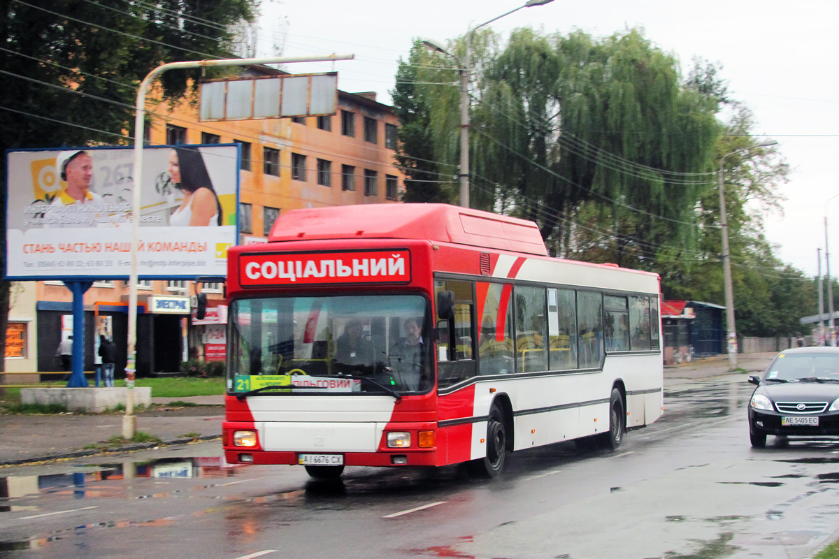 Днепропетровская область, MAN A15 NL232 CNG № 8