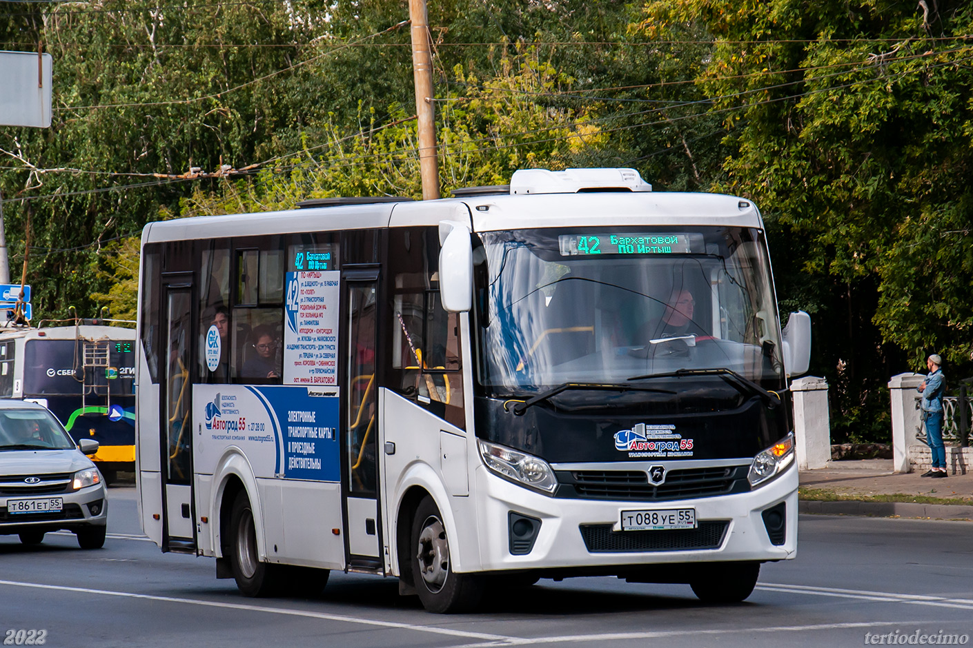 Омская область, ПАЗ-320405-04 "Vector Next" № 6050