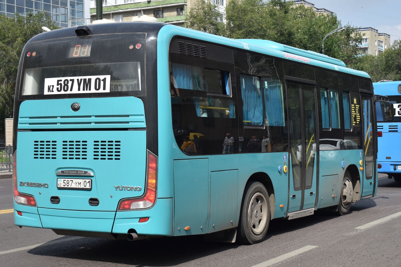 Карагандинская область, Yutong ZK6852HG (СарыаркаАвтоПром) № 587 YM 01