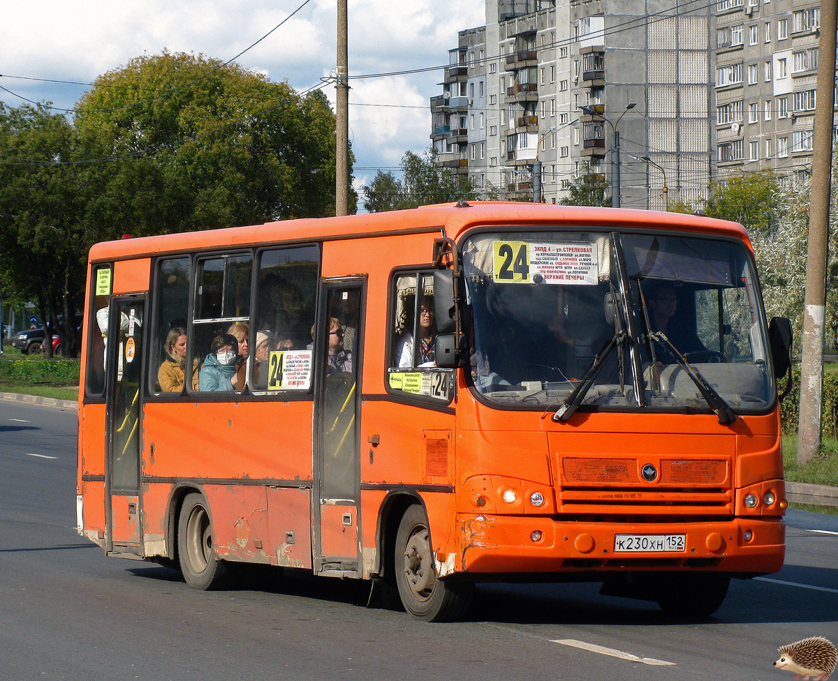 Nizhegorodskaya region, PAZ-320402-05 Nr. К 230 ХН 152