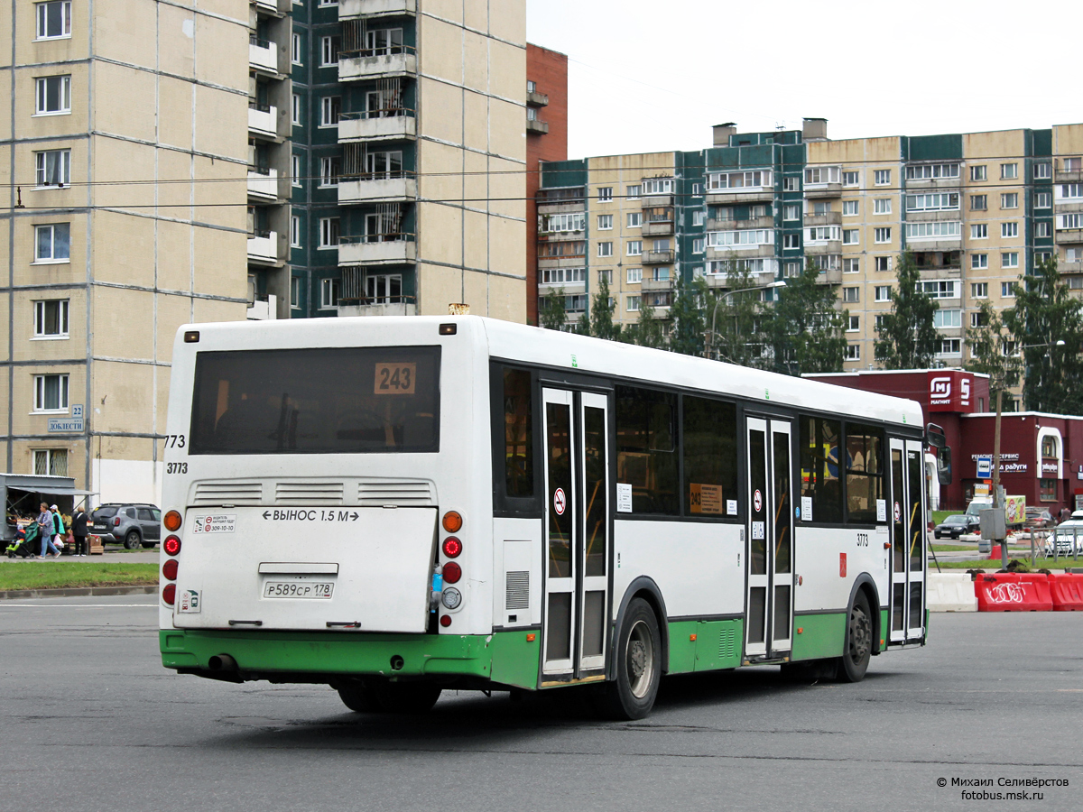 Санкт-Петербург, ЛиАЗ-5293.60 № 3773