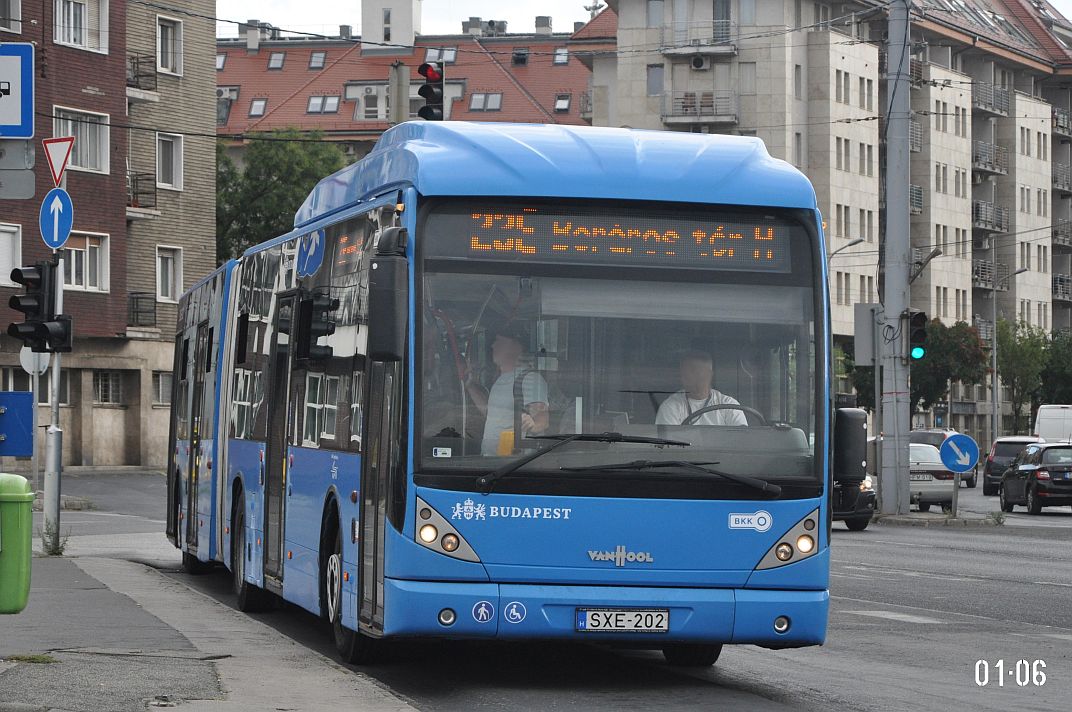 Magyarország, Van Hool New AG300 sz.: SXE-202