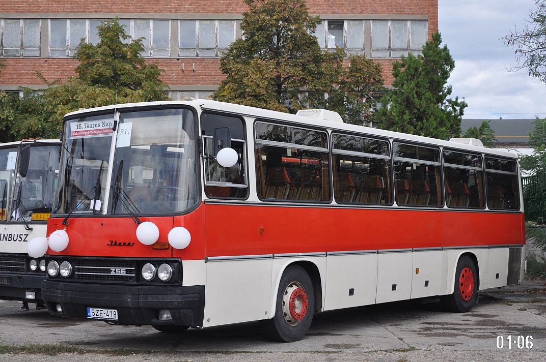 Венгрия, Ikarus 256.50VL № SZE-418; Венгрия — 16. Ikarus Nap, Budapest Mátyásföld (2022)