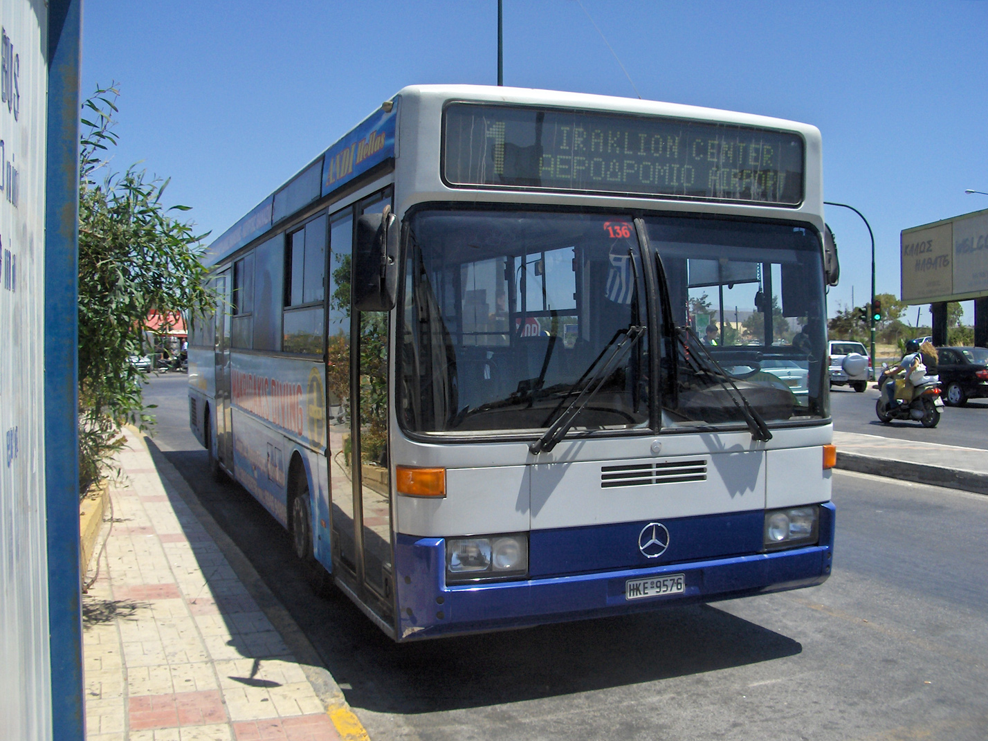 Греция, Mercedes-Benz O405 № 136