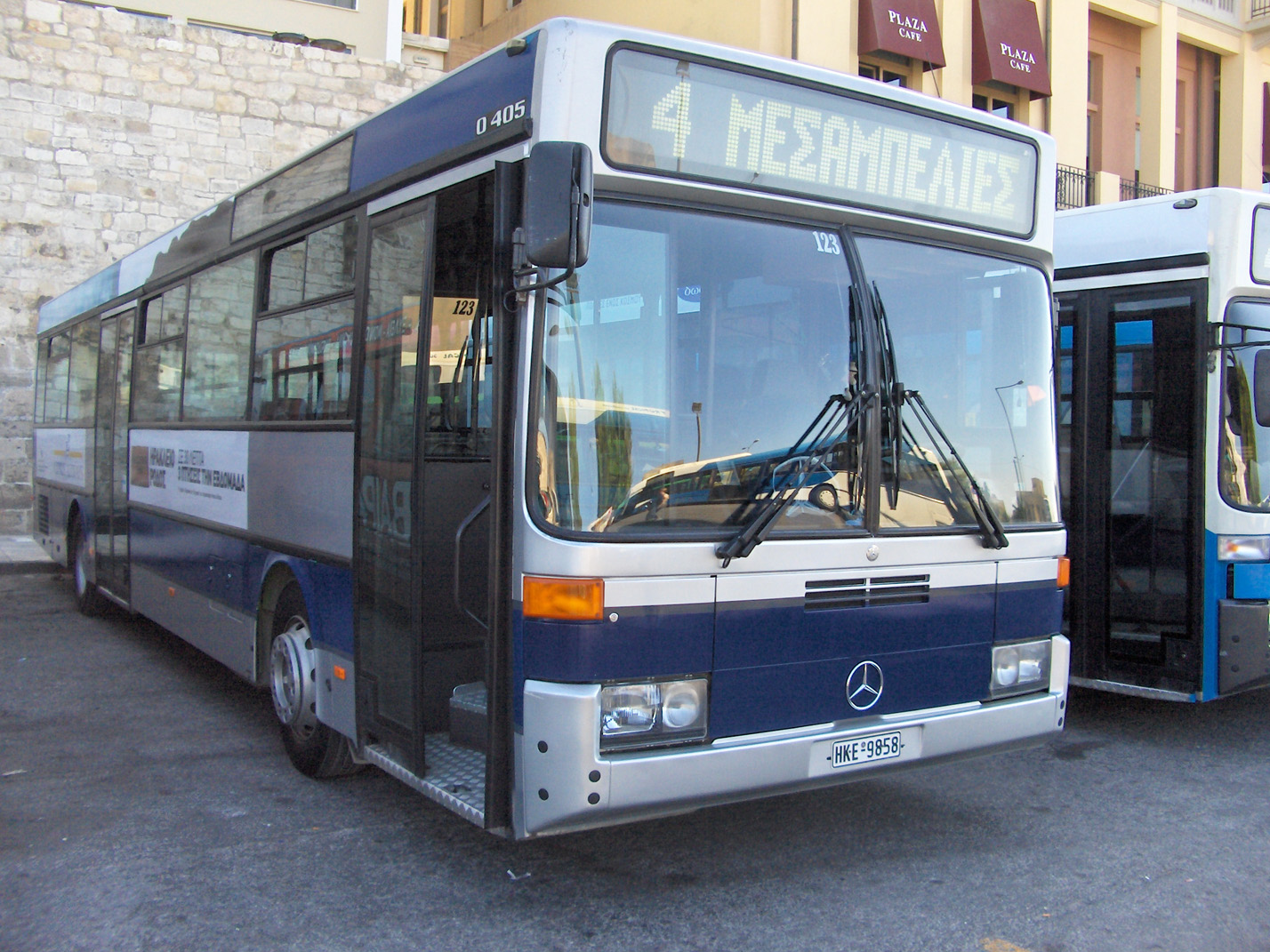 Греция, Mercedes-Benz O405 № 123