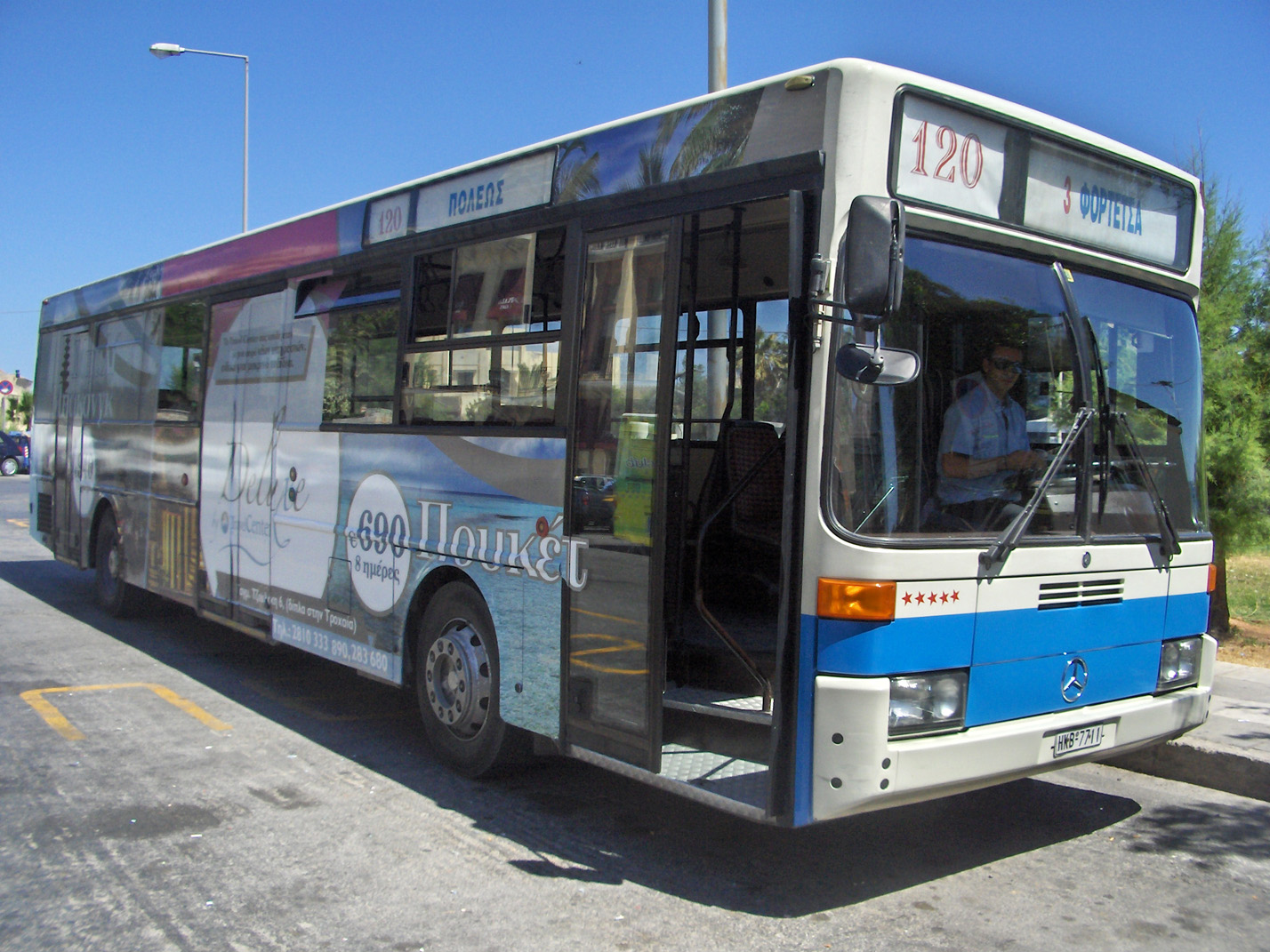 Греция, Mercedes-Benz O405 № 120